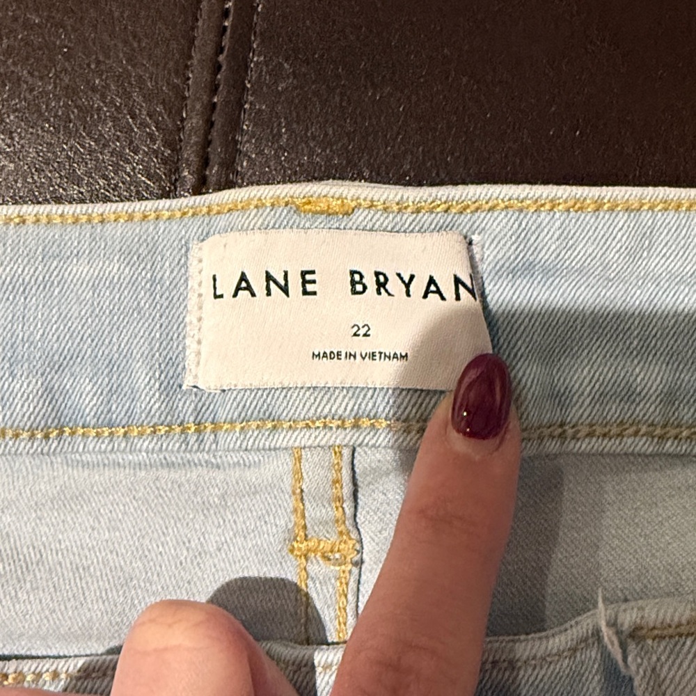 Lane Bryant Light Blue Denim Shorts - Picture 2 of 3
